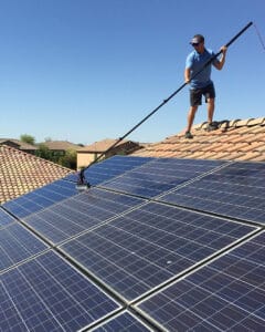 acwc solar panel cleaning