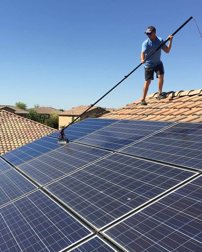 Solar Panel Cleaning Appearance Counts Window Cleaning
