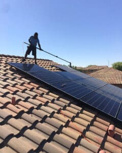 acwc solar panel cleaning